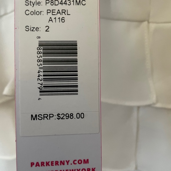 Parker Kristie cocktail dress size 2 NWT - Picture 6 of 6